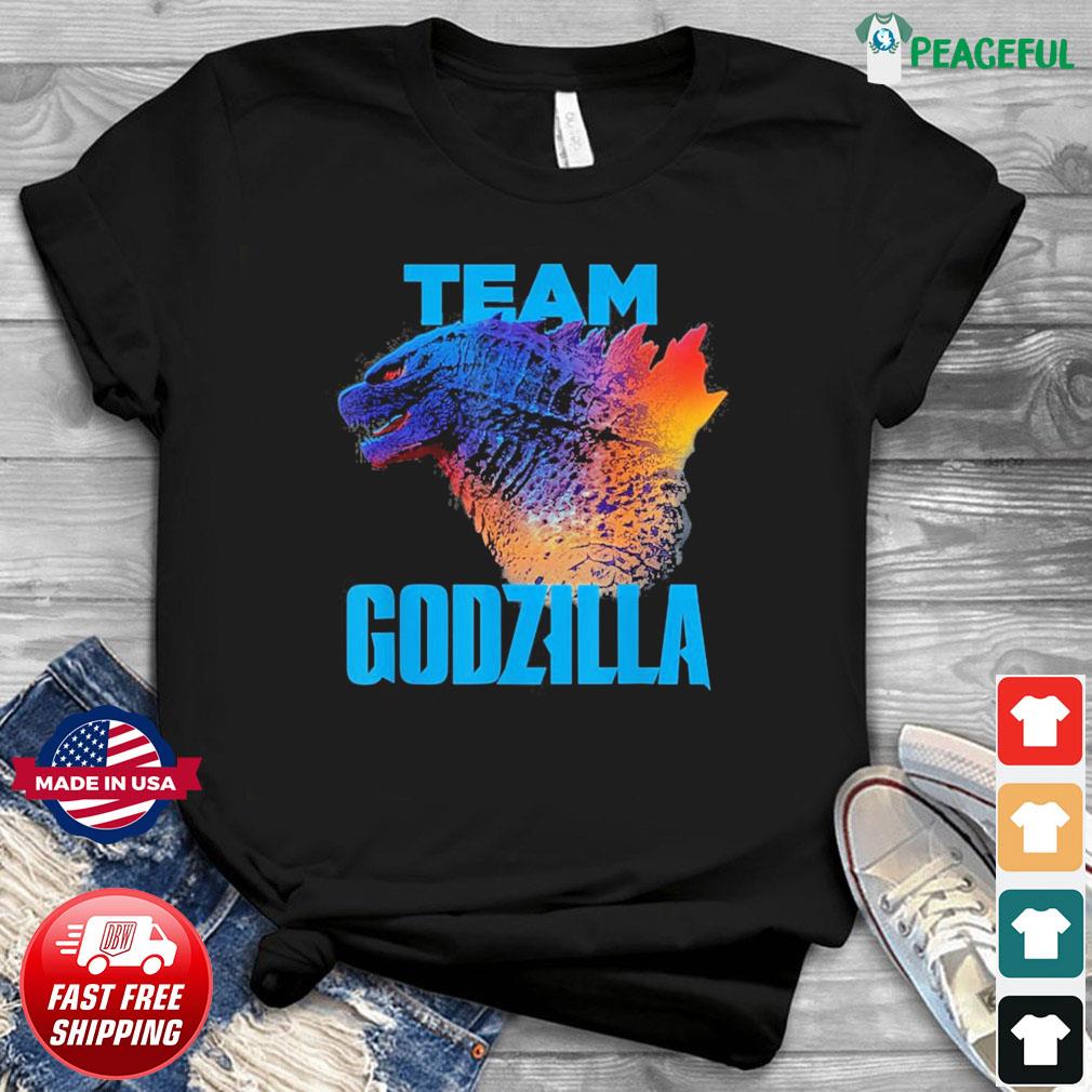 Team Godzilla Neon T-Shirt Funny Coffee Cup Gift For Men W... Godzilla Vs Kong 