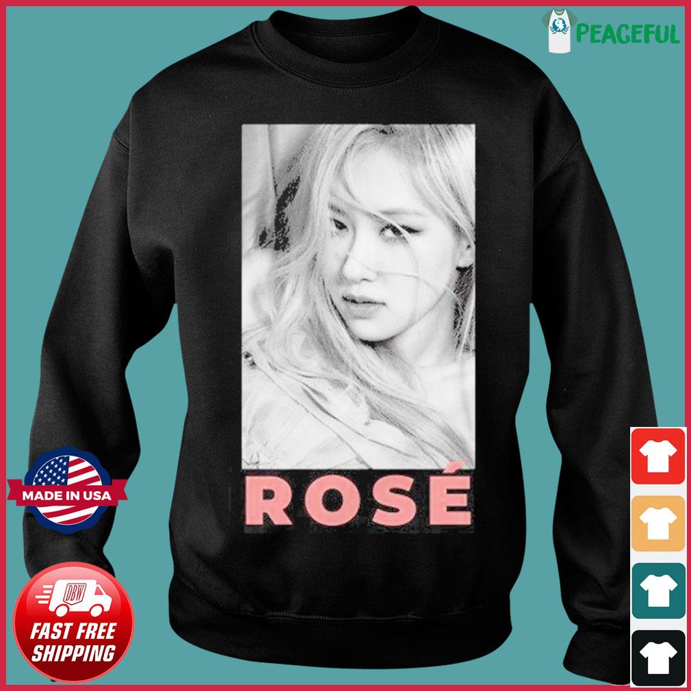 Blackpink discount rose sweatshirt