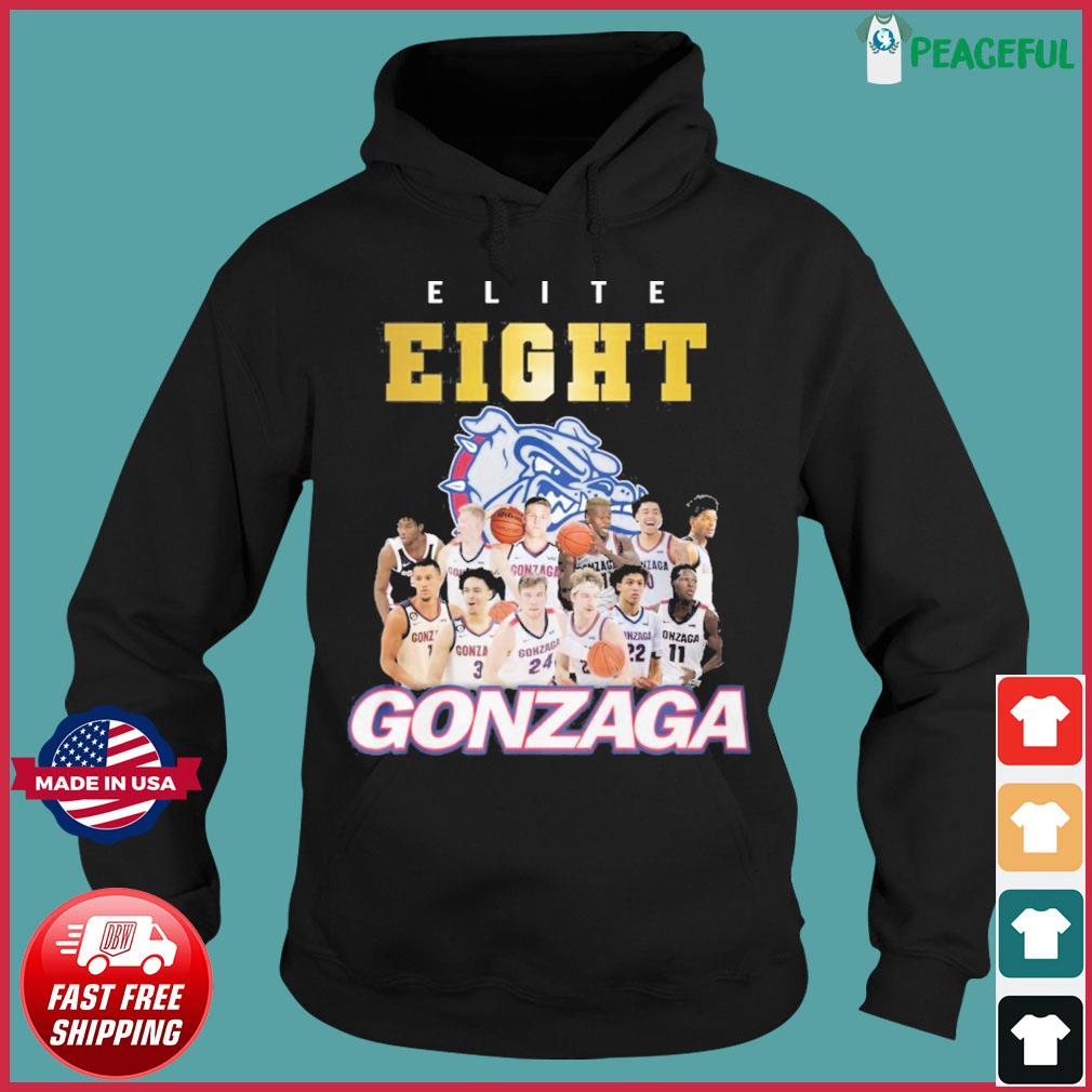 Elite Eight Gonzaga Bulldogs Basketball Team 2021 Shirt, hoodie