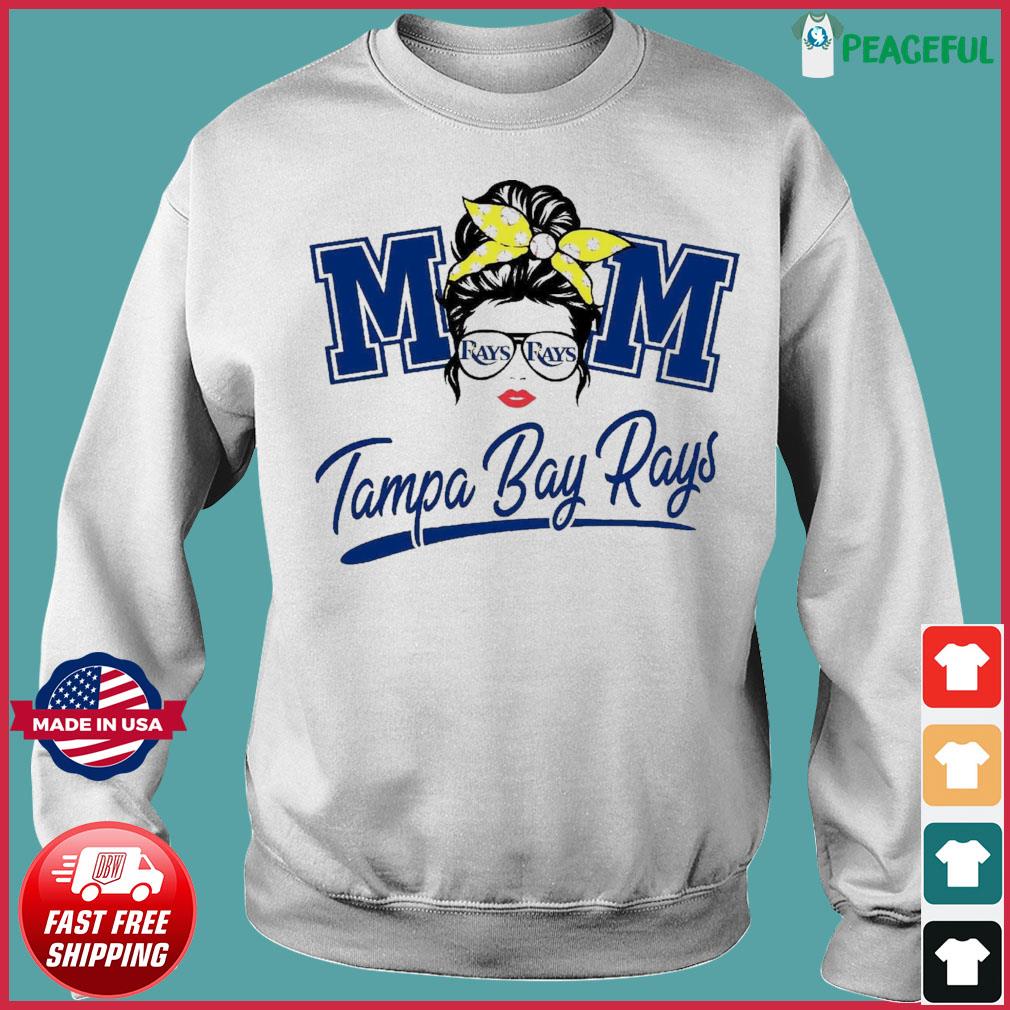 Official Mom Skull Tampa Bay Rays Baseball Mom Happy Mother's Day 2021  Shirt, hoodie, sweater, long sleeve and tank top
