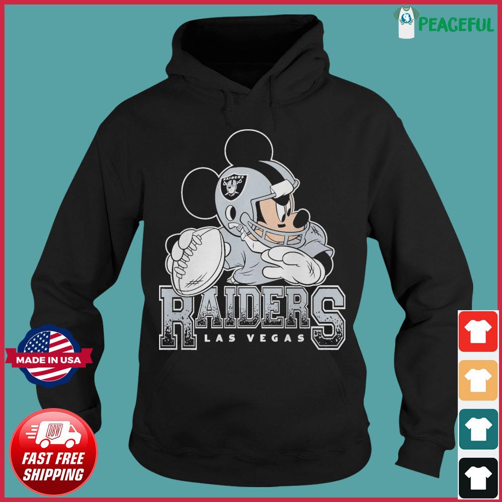 Las Vegas Raiders Disney Mickey Shirt - High-Quality Printed Brand