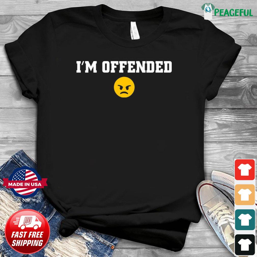 aaron rodgers im offended t shirt