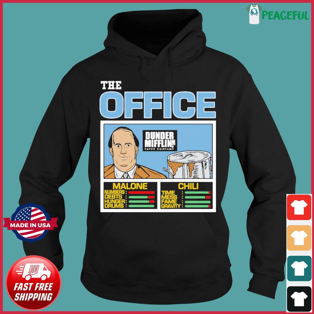 Aaron Rodgers Office Shirt The Office Kevin Chili Long Sleeve T-Shirt