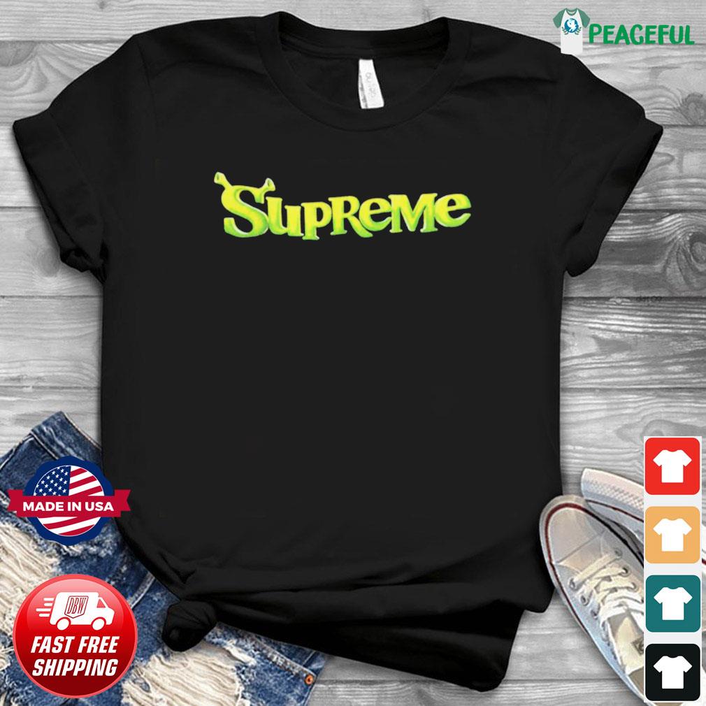 Official Supreme Shrek Tee Shirt, hoodie, sweater, long sleeve and