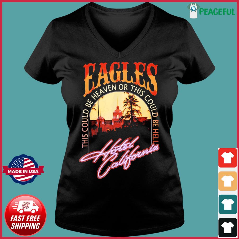 The Eagles Band Shirt, Hotel California Vintage Unisex T-shirt Short Sleeve