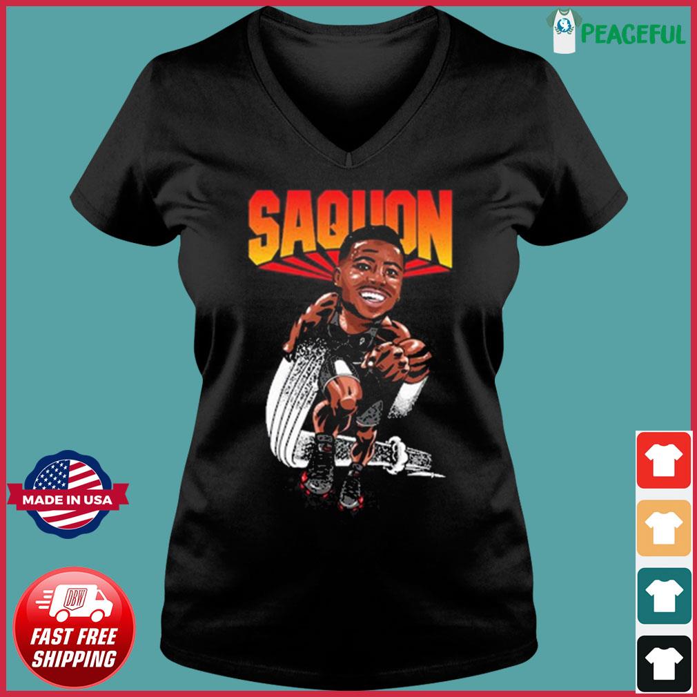 New York Giants Saquon Barkley Text Pic T-Shirt