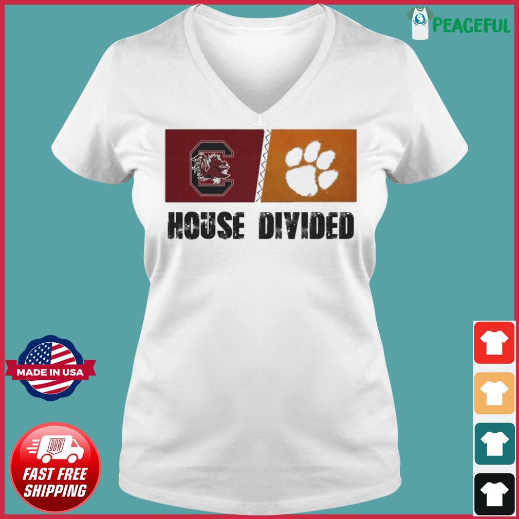 South Carolina Gamecocks Clemson Tigers House Divided Flag Sports