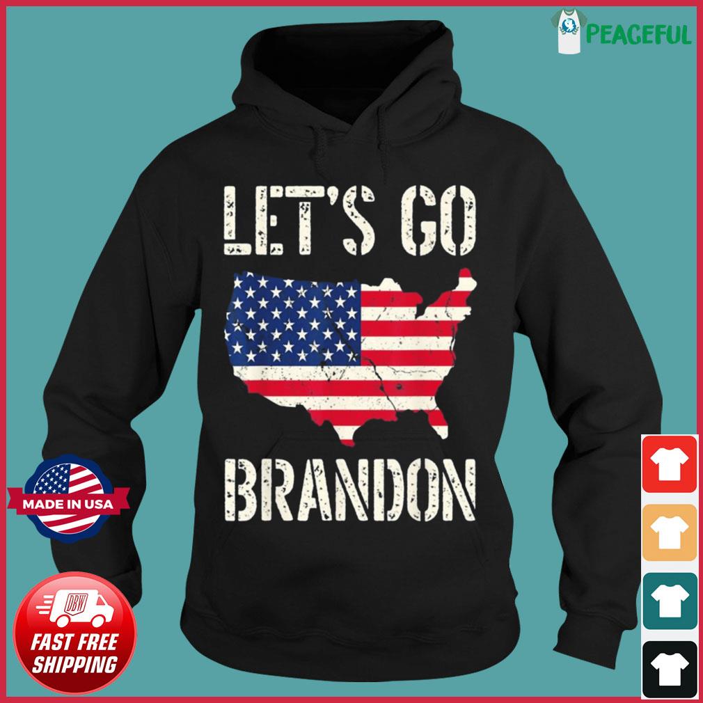 Let's Go Brandon American flag 2021 Shirts, hoodie, sweater, long sleeve  and tank top