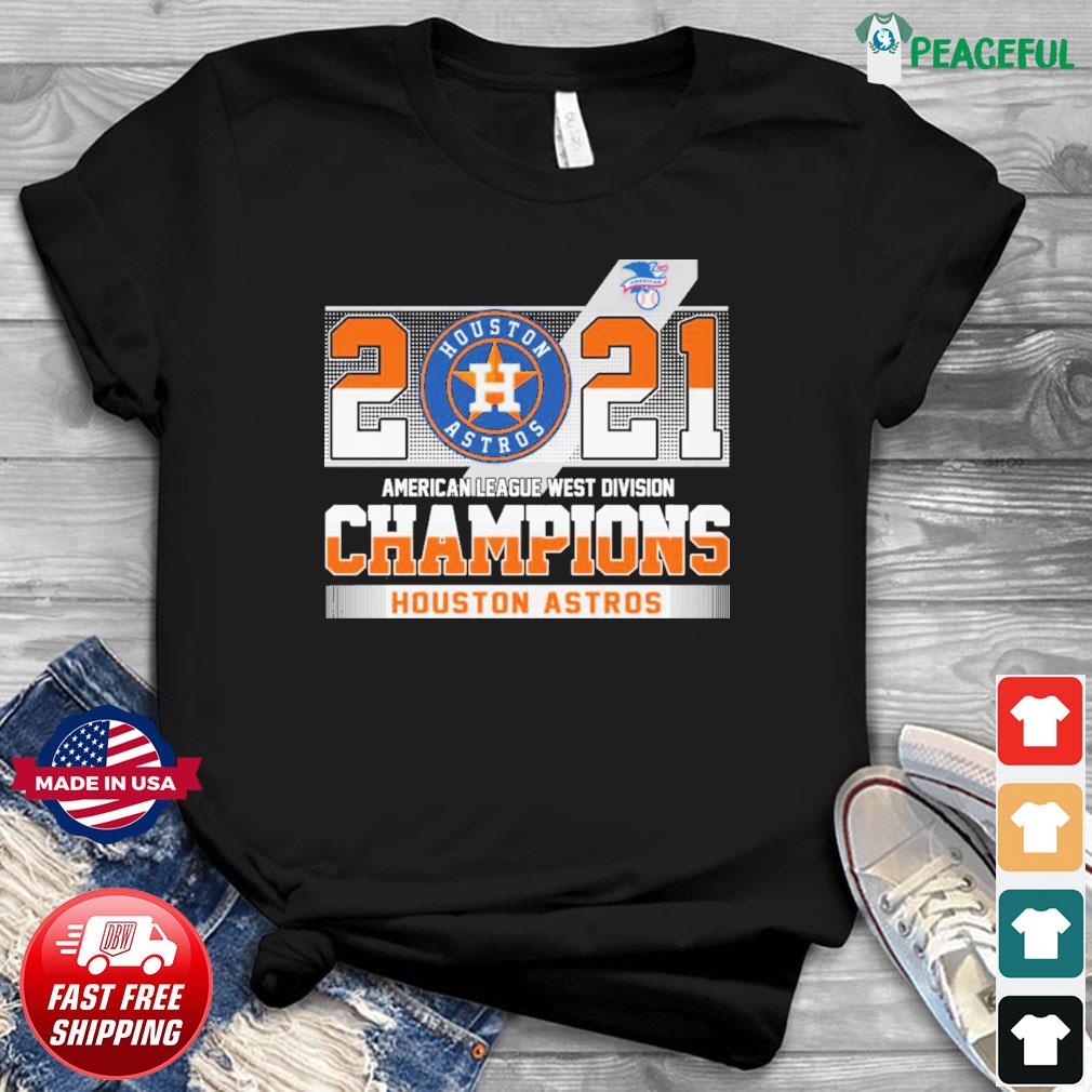 Official The Houston Astros 2021 American League West Division Champions  Shirt, hoodie, sweater, long sleeve and tank top