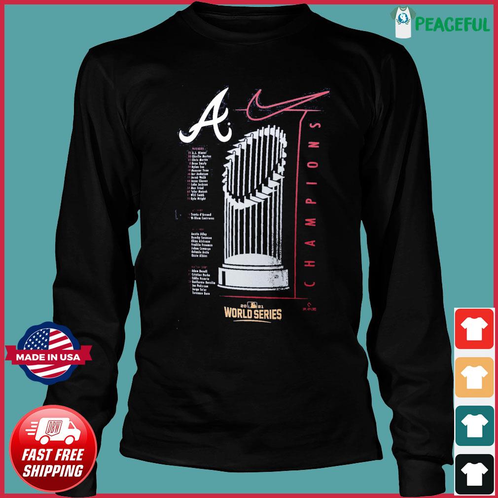 Atlanta Braves Nike 2021 World Series champion shirt, hoodie, sweater and  v-neck t-shirt