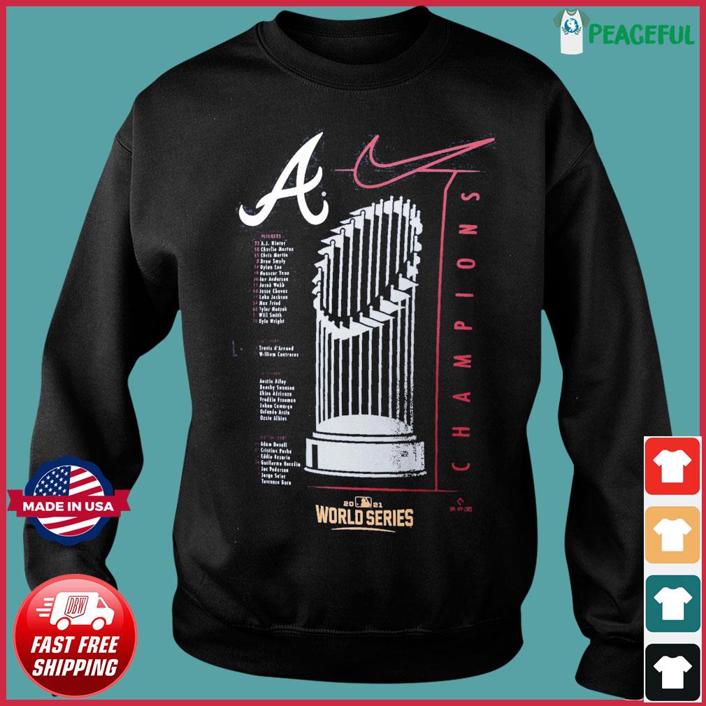 Atlanta Braves Nike 2021 World Series champion shirt, hoodie, sweater and  v-neck t-shirt