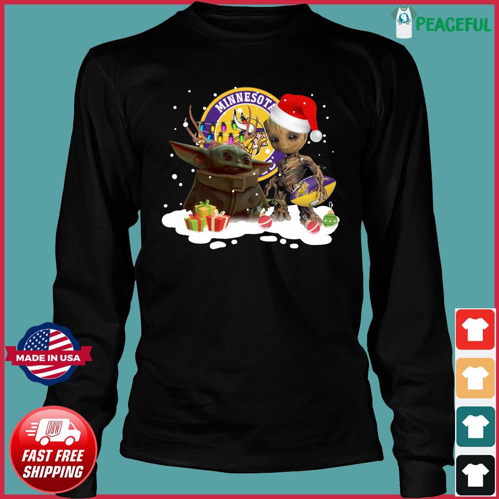 Baby Yoda and Santa Groot Buffalo Bills Christmas Light 2022 shirt