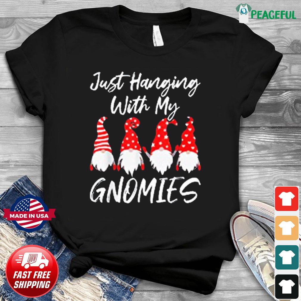 Gnomies New York Giants Christmas T-Shirt - TeeNavi