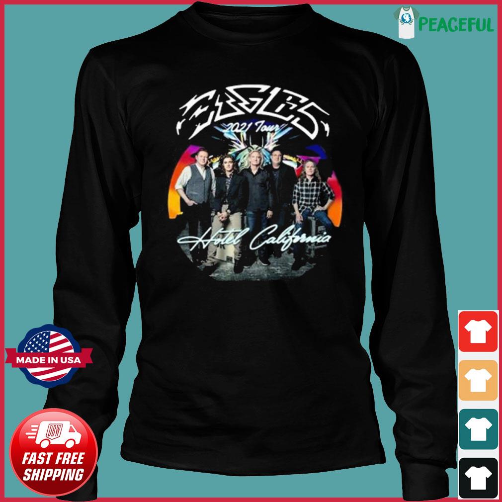 Hotel California 2021 Tour Eagles Rock Band Unisex T-Shirt - Teeruto