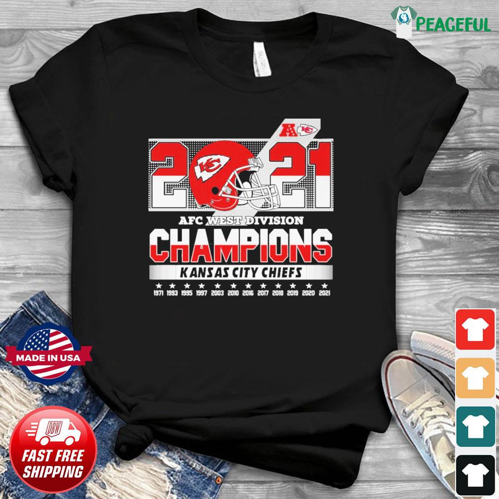 AFC West Division Champions Kansas City Chiefs 2021 Shirt, hoodie, sweater,  long sleeve and tank top