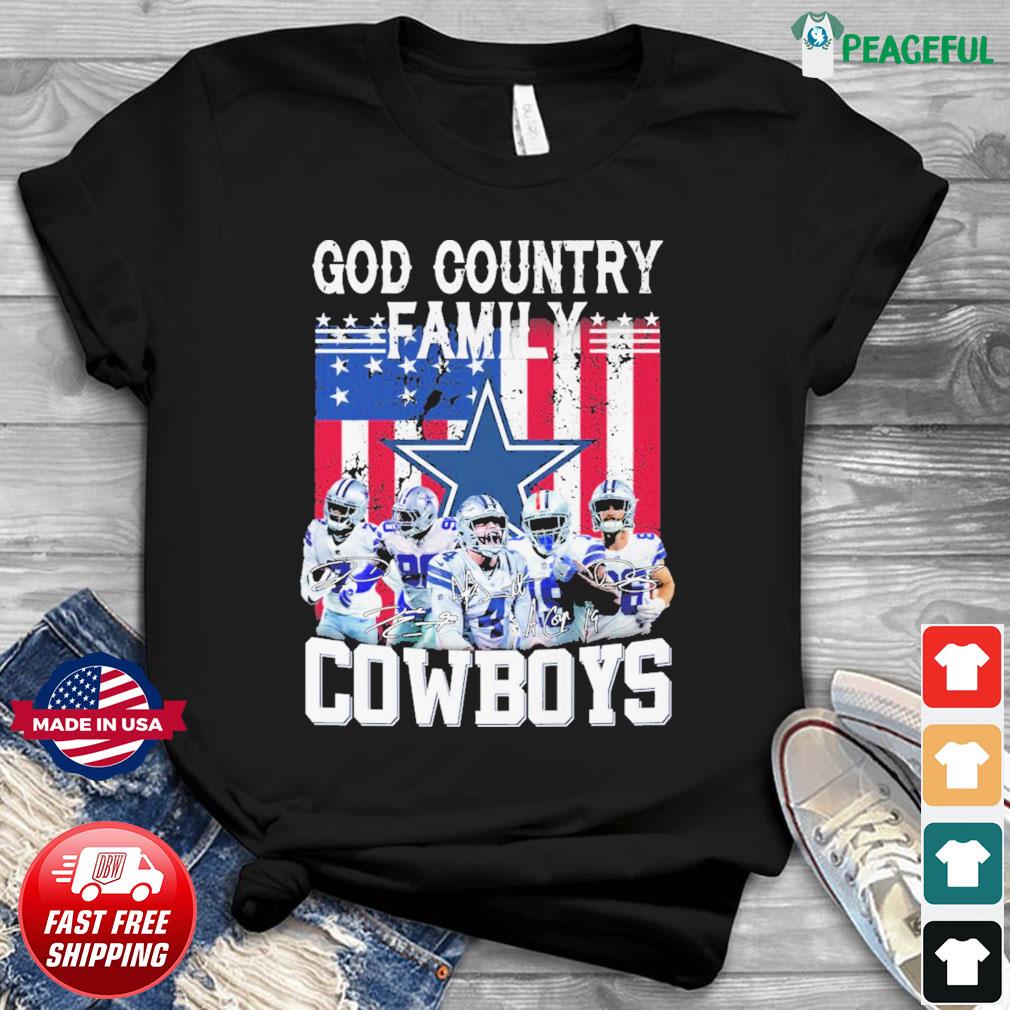 Youth Dallas Cowboys Navy In The Mix T-Shirt