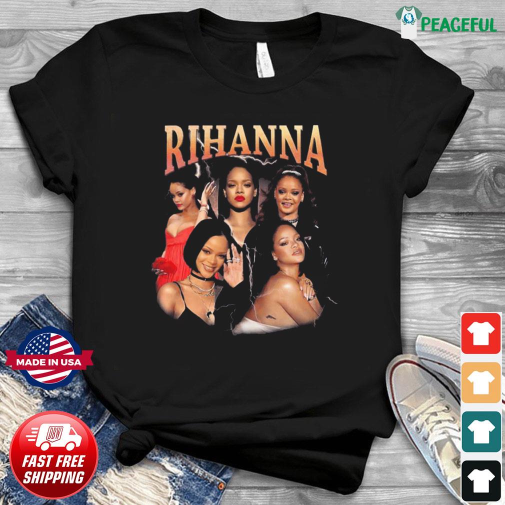 Rihanna Vintage 90s Hip Hop Rap Tour Shirt, hoodie, sweater, long