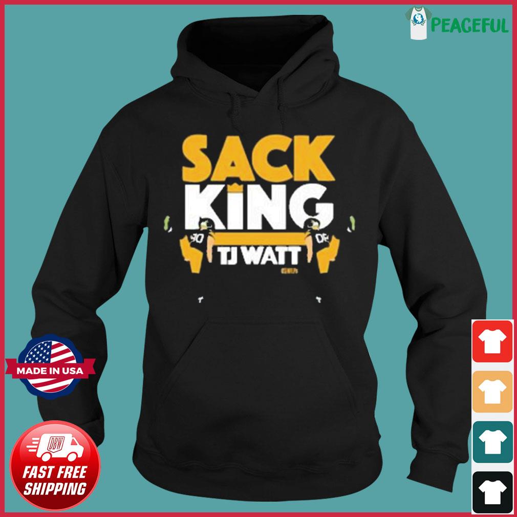 T.j. watt sack king shirt, hoodie, sweater, long sleeve and tank top