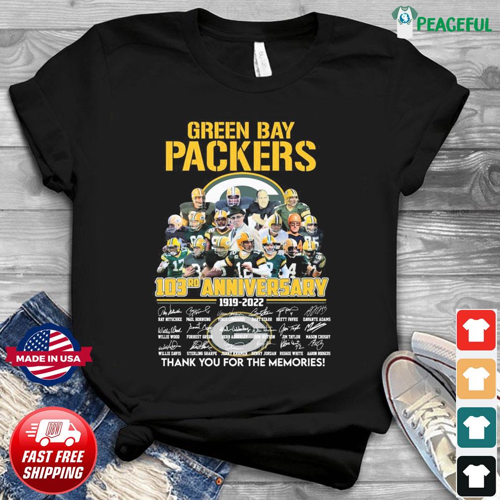 The Green Bay Packers Abbey Road Signatures 2022 Shirt, hoodie, sweater,  long sleeve and tank top