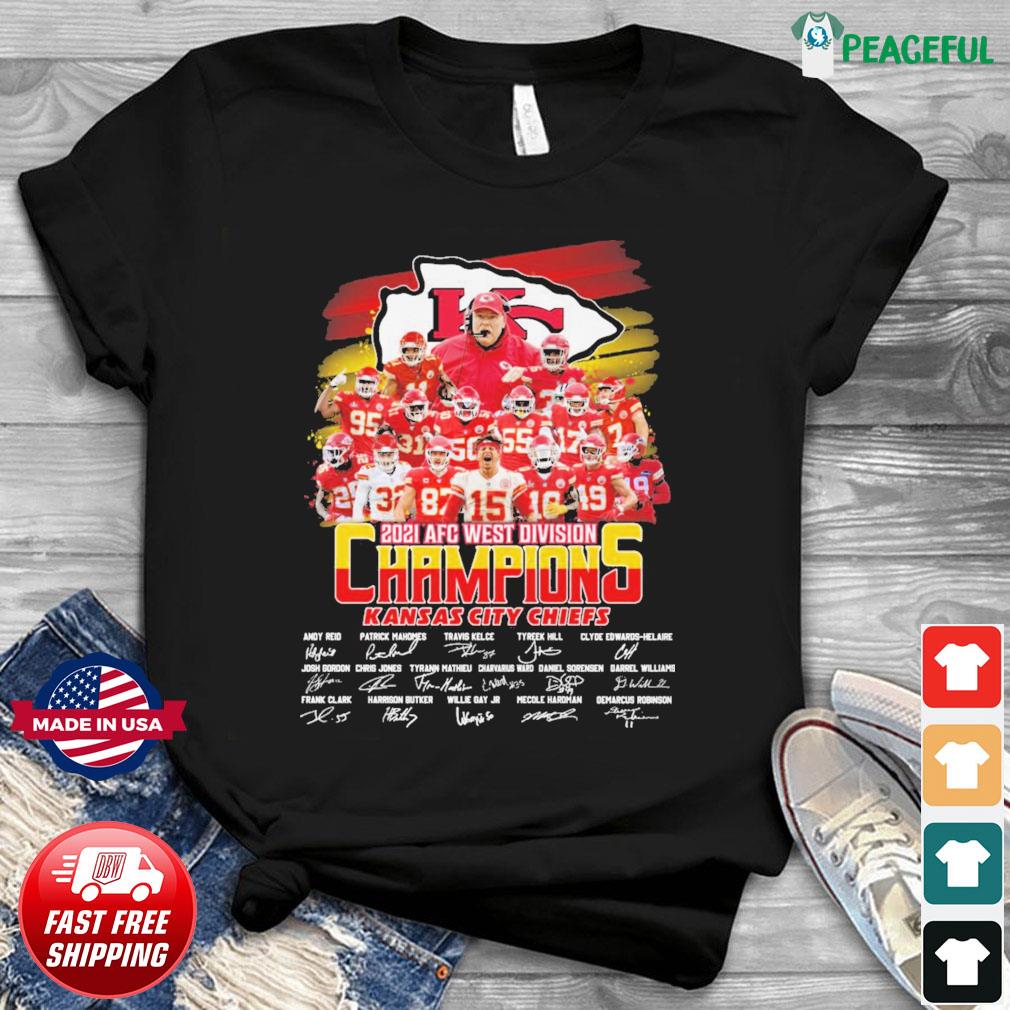 2021 AFC West Division Champions Kansas City Chiefs T-Shirt, hoodie,  sweater, long sleeve and tank top