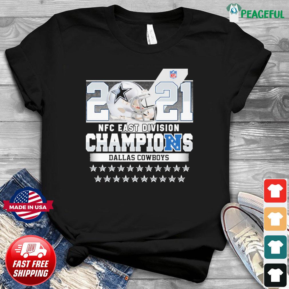 The Cowboys 2021 NFC East Division Champions T-Shirt, hoodie