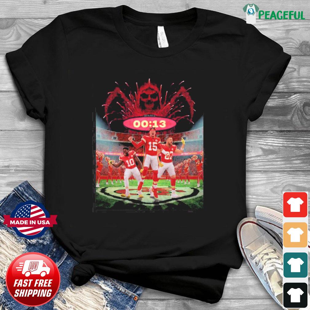 13 Seconds Chiefs Believe 13 Seconds T-Shirt