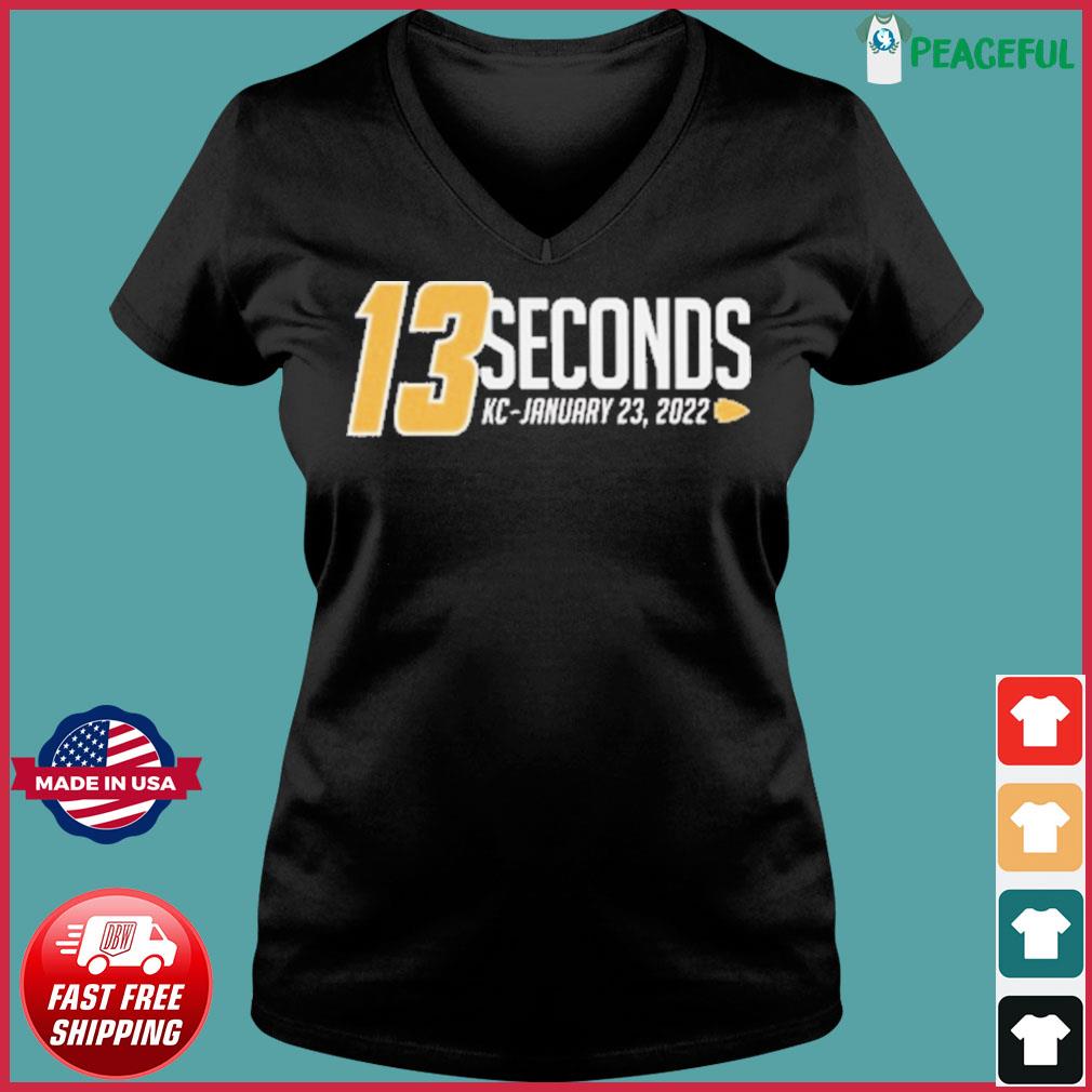 13 Seconds KC Chiefs 42-36 Buffalo Bills Shirt, hoodie, sweater, long  sleeve and tank top