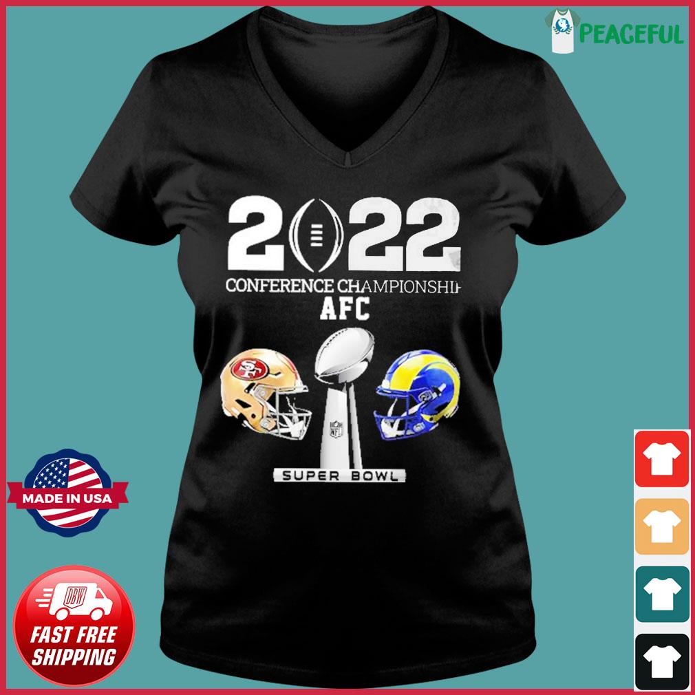 2022 nfc conference championship 49ers vs rams super bowl shirt, hoodie,  sweater, long sleeve and tank top