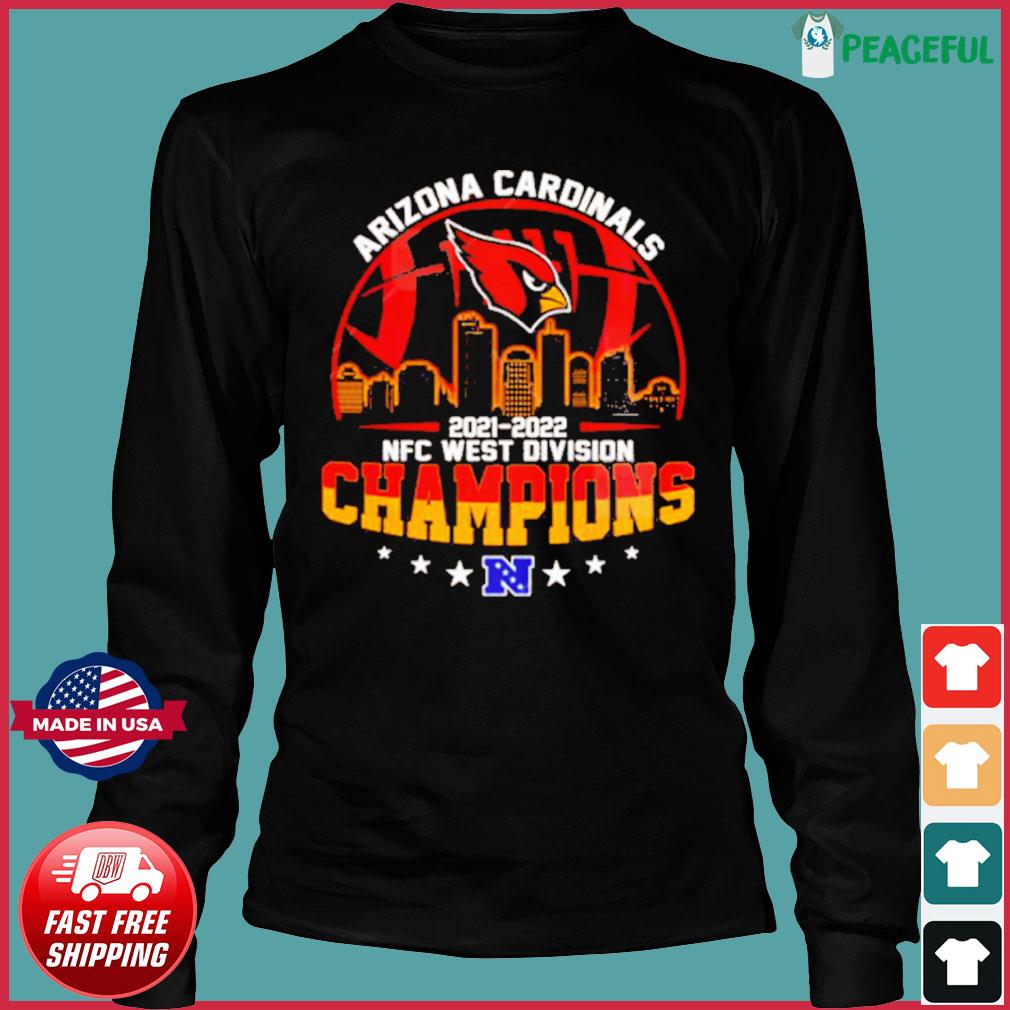 Arizona Cardinals 2022 NFC West Division Champions T-Shirt - REVER LAVIE