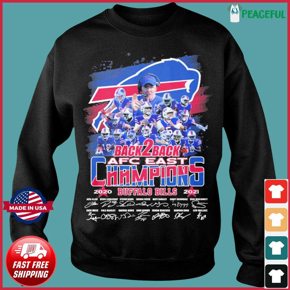 Buffalo Bills 2021 AFC East Champions Shirt