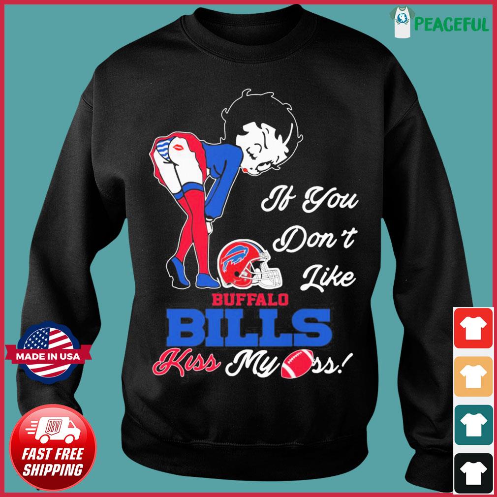 Buffalo Bills Betty Boops T-Shirt - TeeNaviSport