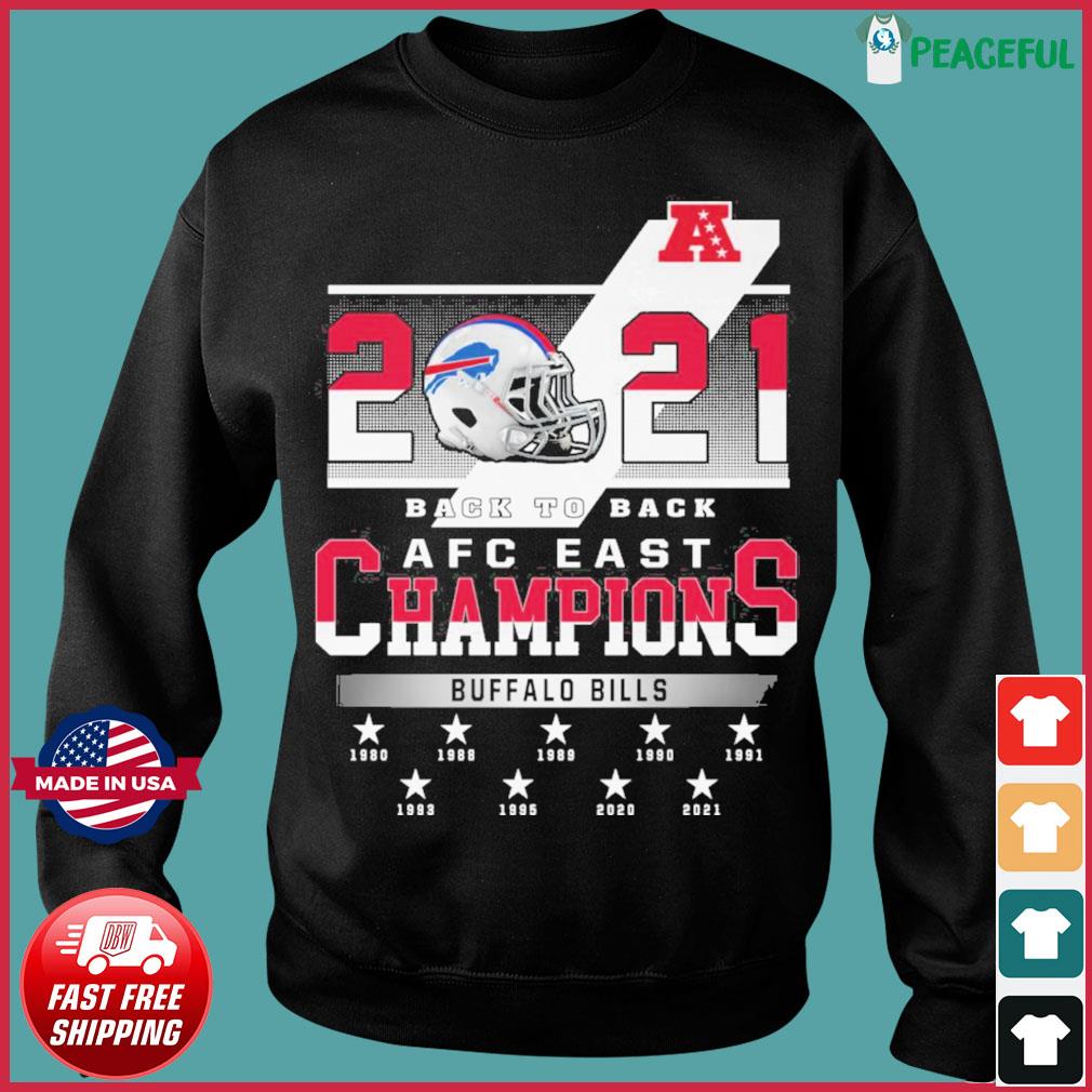 Buffalo Bills 2021 AFC East Champions Shirt