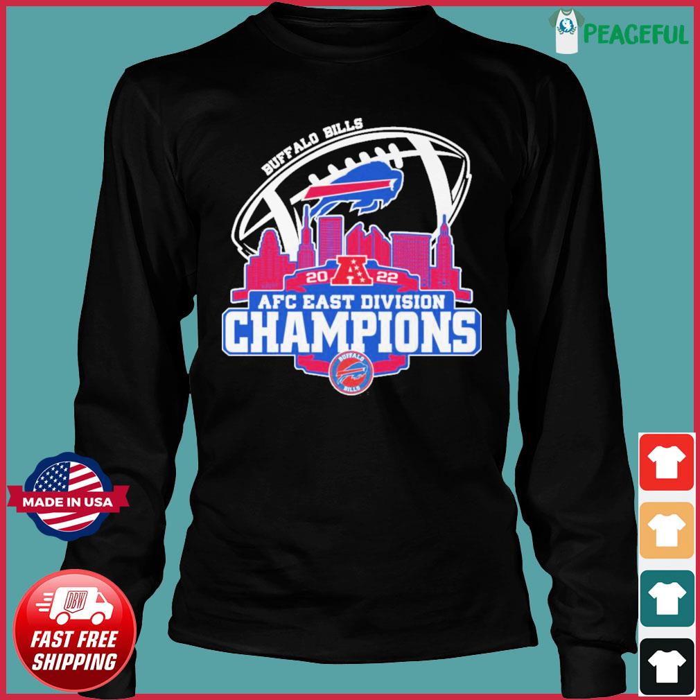Buffalo Bills Skyline 2022 AFC East Division Champions Shirt, hoodie,  sweater, long sleeve and tank top
