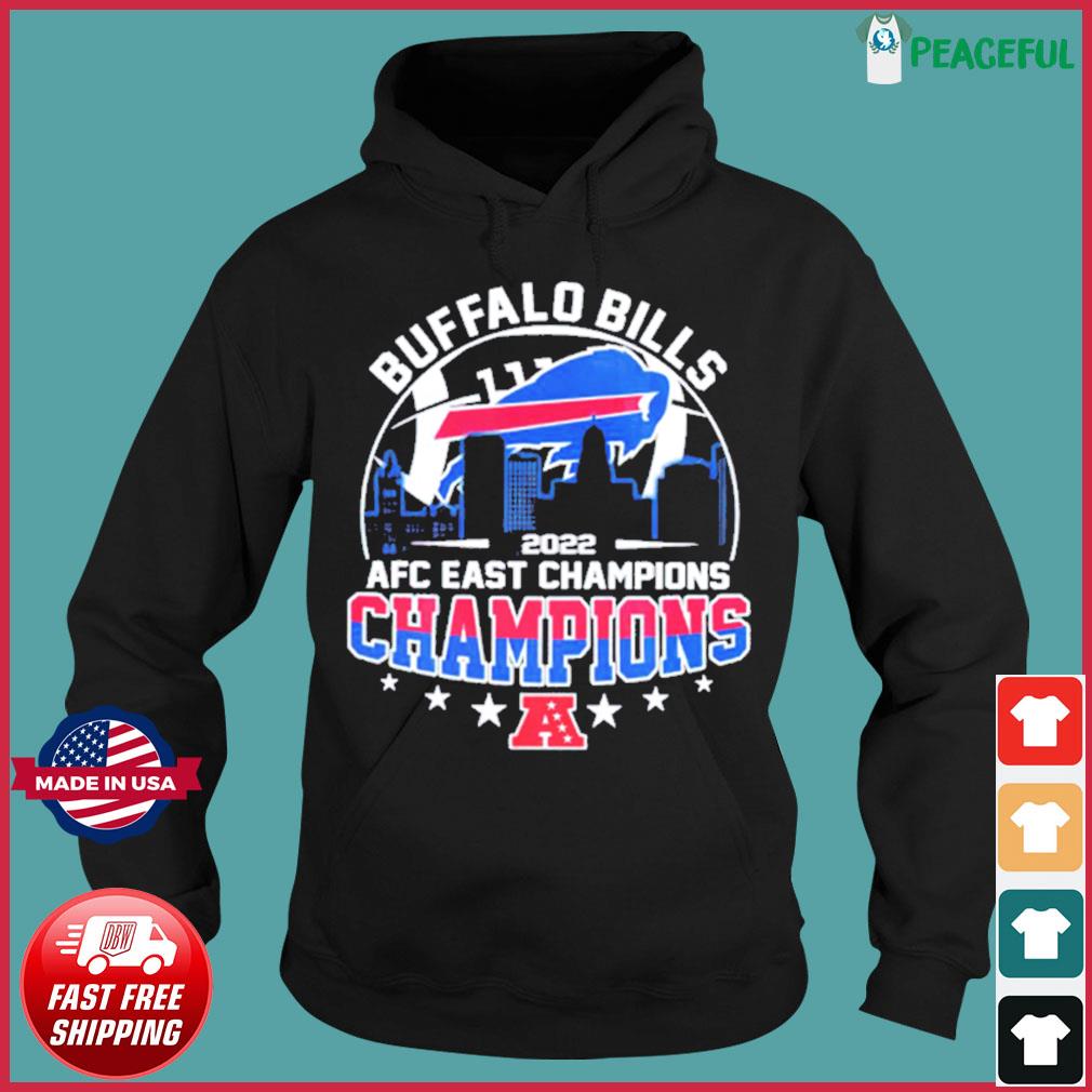 FREE shipping Buffalo Bills Wins CHampions 2022 AFC East Championship  shirt, Unisex tee, hoodie, sweater, v-neck and tank top