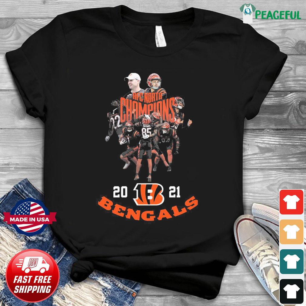 Official Cincinnati Bengals AFC North Division Champions shirt, hoodie,  sweater, long sleeve and tank top