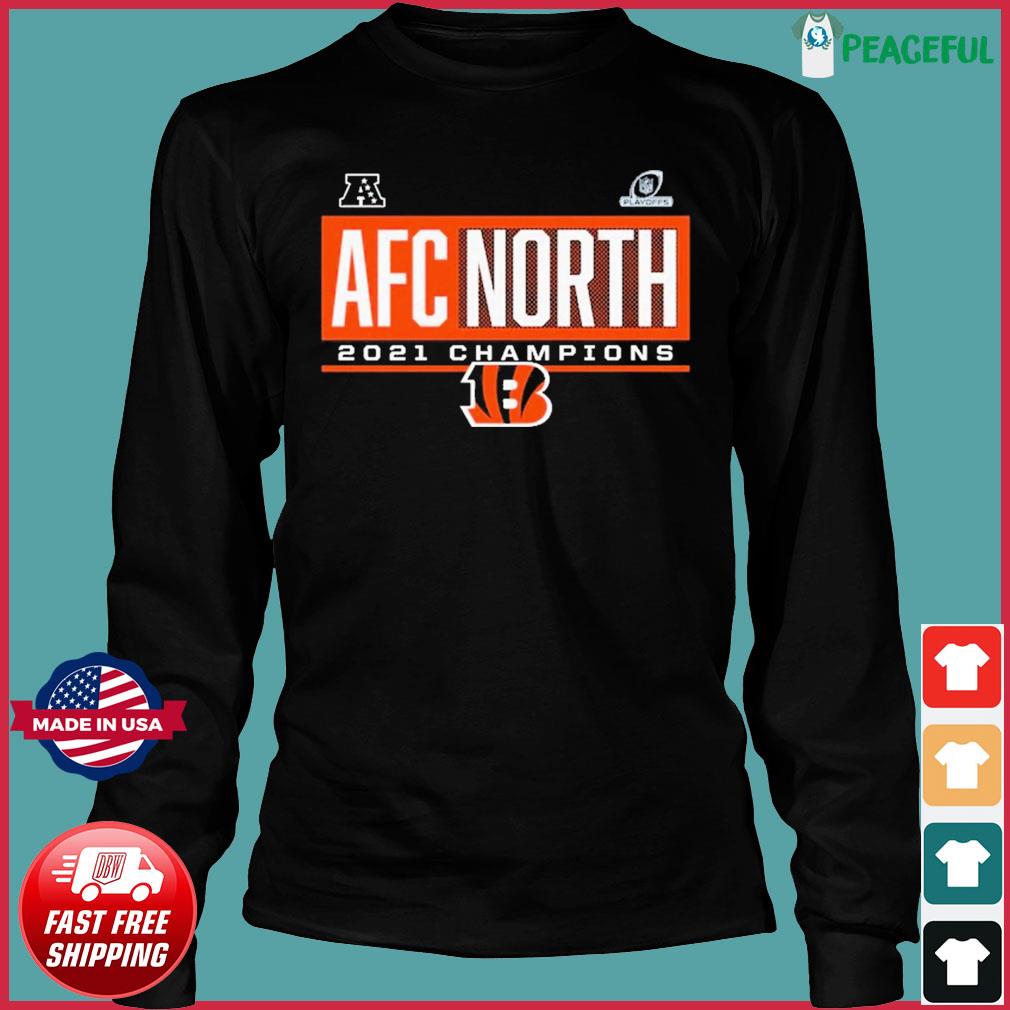 Cincinnati Bengals 2021 2022 Afc North Division Champions Shirt