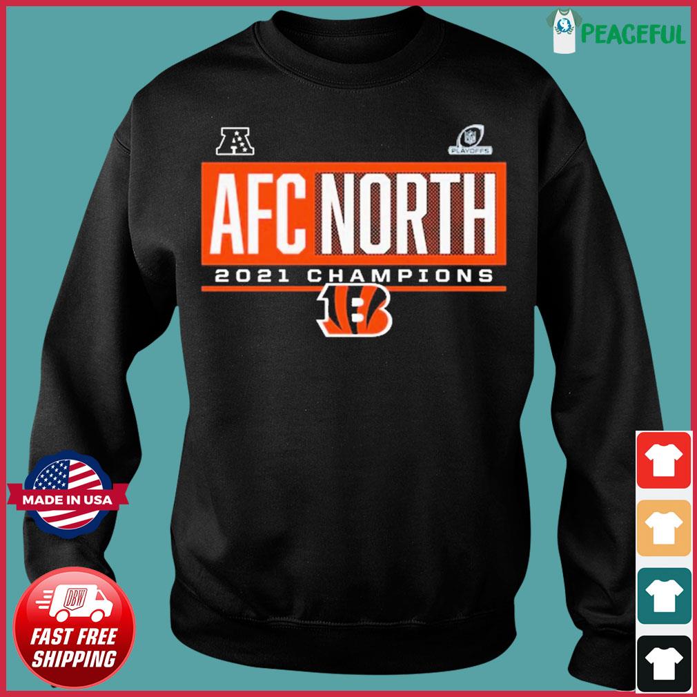 Cincinnati Bengals 2021 AFC North Division Champions Shirt, hoodie,  sweater, long sleeve and tank top