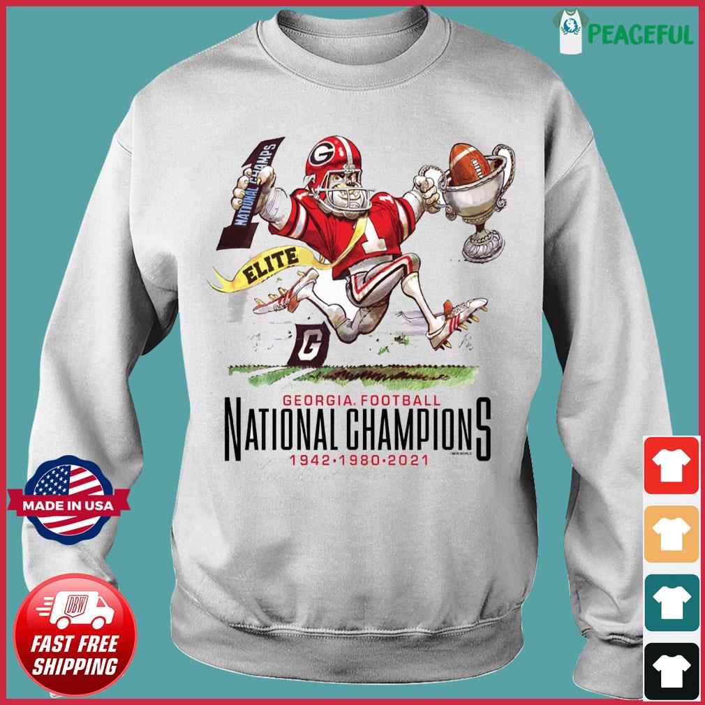 2022 College Football Playoff Champions Georgia Bulldogs 1942 2021