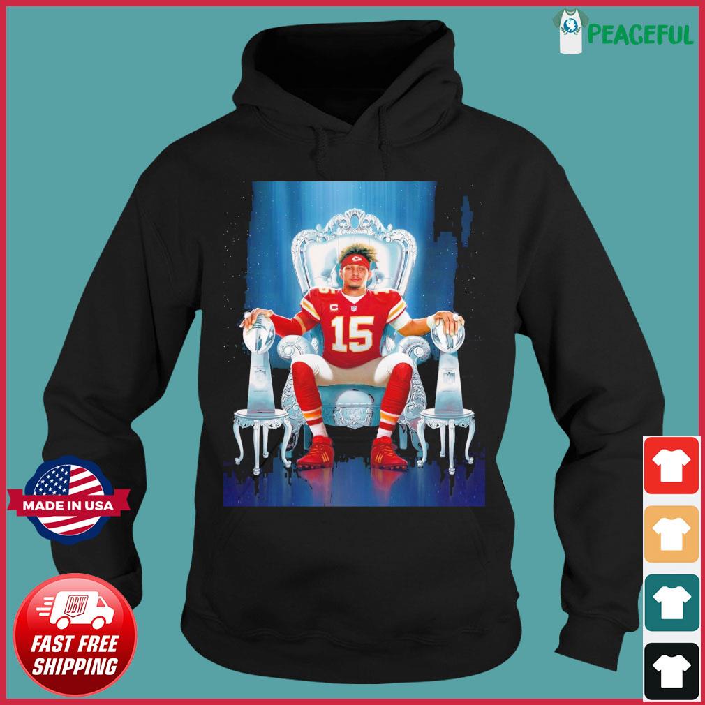 Official Number 15 Kansas City Chief Showtimes Patrick Mahomes t-shirt,  hoodie, sweater, long sleeve and tank top