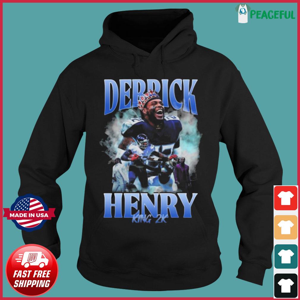 Kyle Brandt Wearing Derrick Henry Shirt Hangtn Store The Derrick Henry King  2K Rap Shirt, hoodie, sweater, long sleeve and tank top