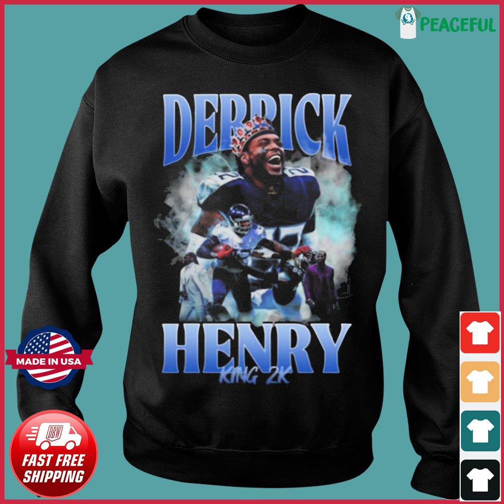 Kyle Brandt Wearing Derrick Henry Shirt Hangtn Store The Derrick Henry King  2K Rap Shirt, hoodie, sweater, long sleeve and tank top