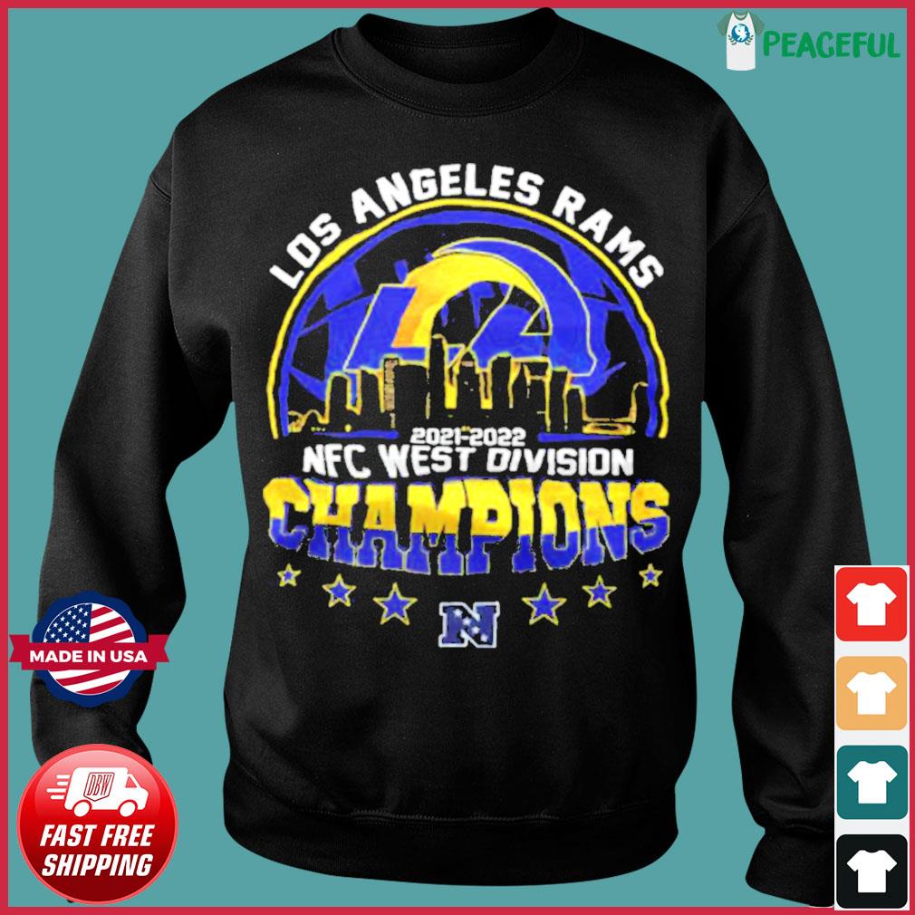 Los Angeles Rams 2021-2022 NFC West Division Champions shirt, hoodie,  sweater, long sleeve and tank top