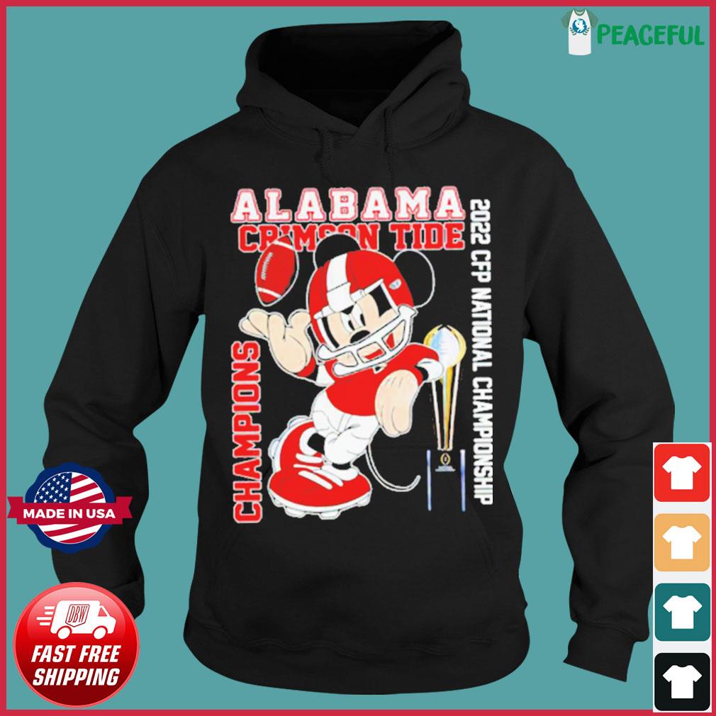 Mickey Mouse Alabama Crimson Tide Champion National Championship