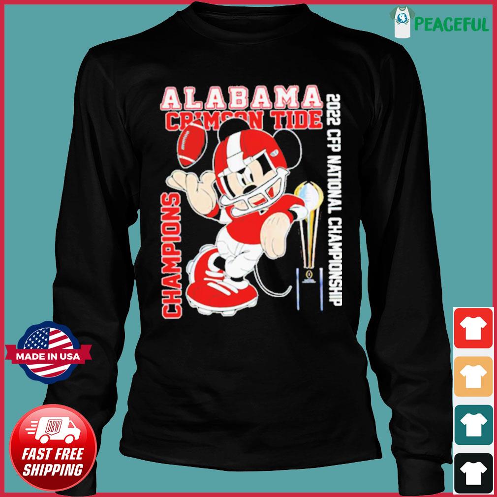 Premium Mickey Mouse Champions Georgia Bulldogs 2023 National