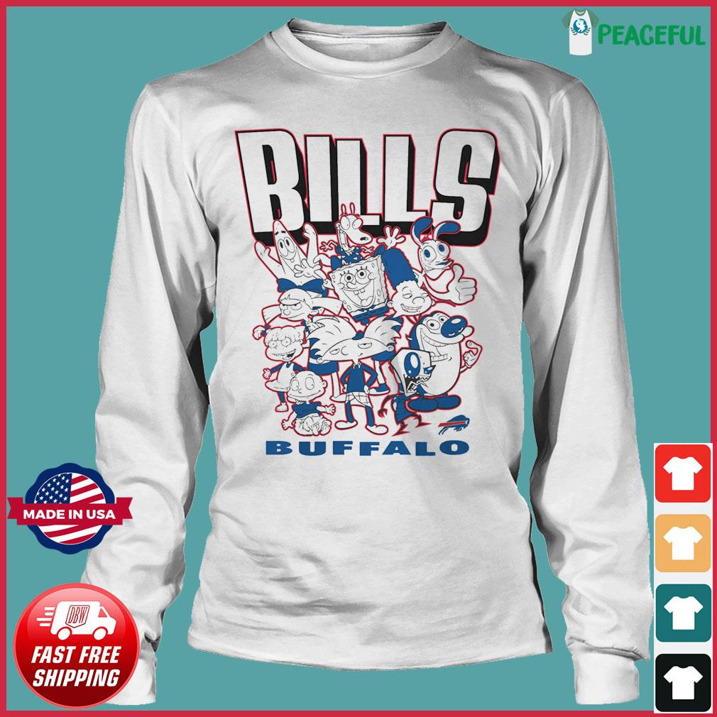 Junk Food Buffalo Bills Snoopy Woodstock Hoodie