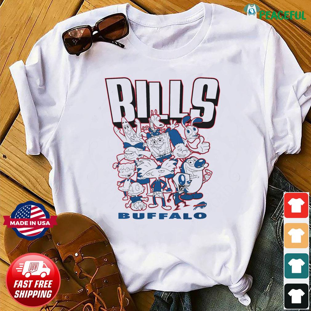 Nickelodeon Junk Food Buffalo Bills Shirt, hoodie, sweater, long