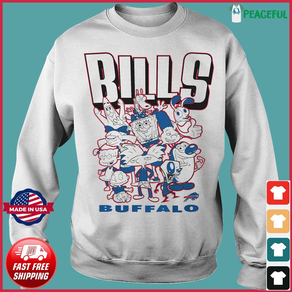 Junk Food Buffalo Bills Snoopy Woodstock Hoodie