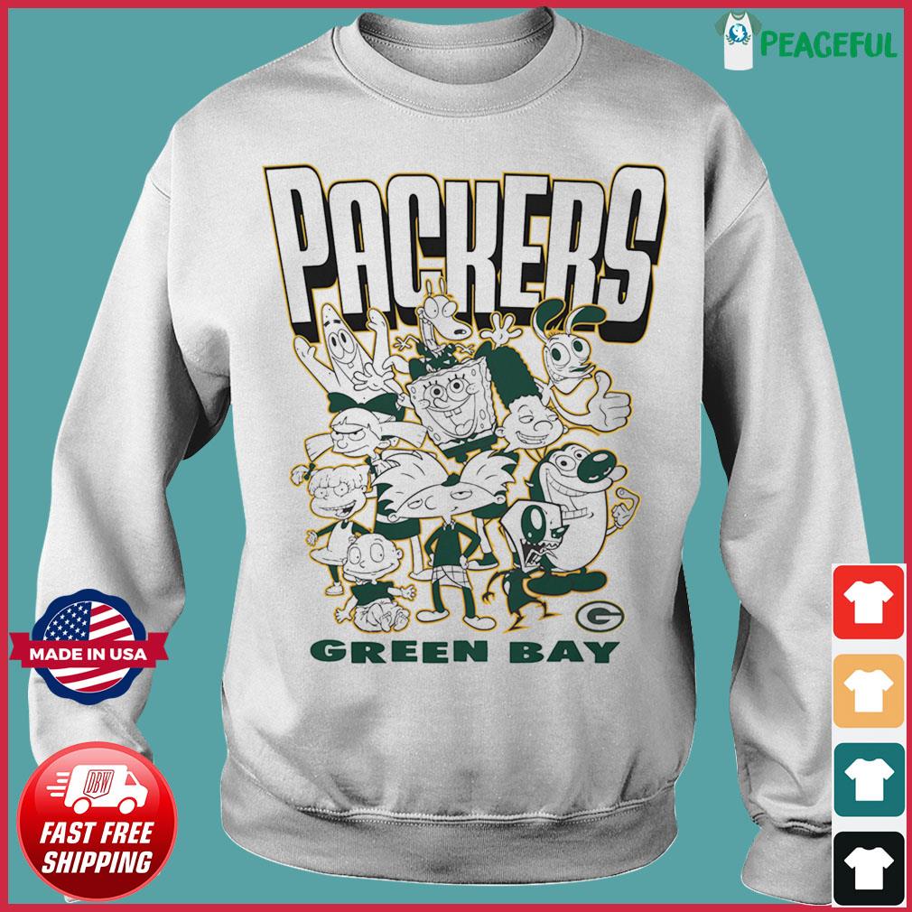 Green Bay Packers Junk Food NFL x Nickelodeon T-Shirt, hoodie