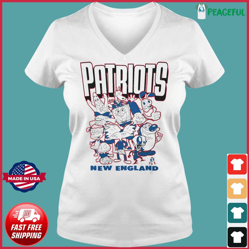 Nickelodeon New England Patriots Shirt, hoodie, sweater, long sleeve and  tank top