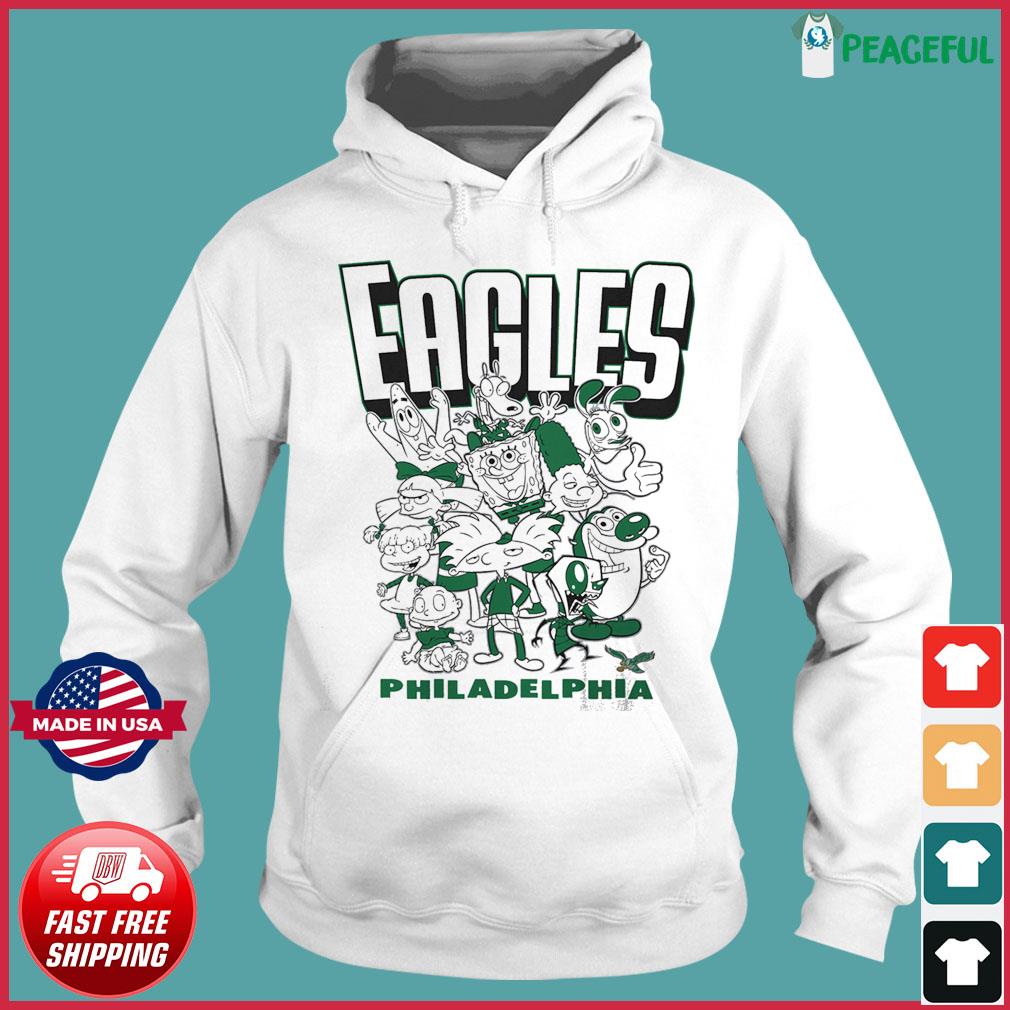 Nickelodeon Junk Food Philadelphia Eagles Shirt, hoodie, sweater, long  sleeve and tank top